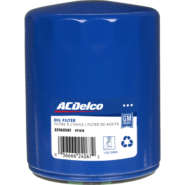 Acdelco Filter-Oil, Pf1218 PF1218